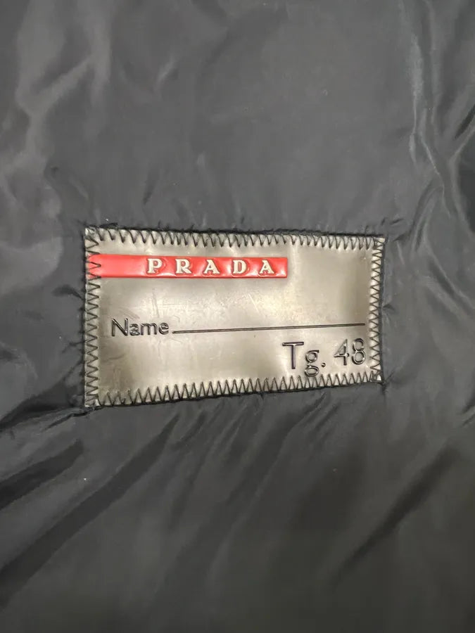 AW2006 Prada Black Padded Linea Rossa Jacket LTUuyxX 11