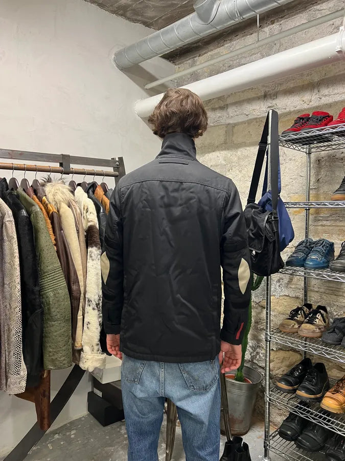 AW2006 Prada Black Padded Linea Rossa Jacket LTUuyxX 6