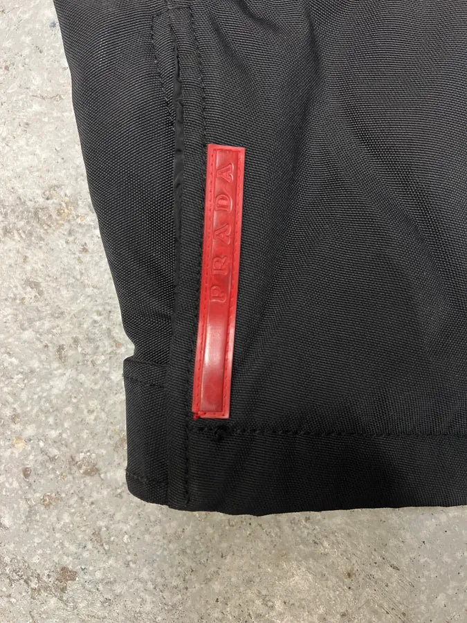 AW2006 Prada Black Padded Linea Rossa Jacket LTUuyxX 7