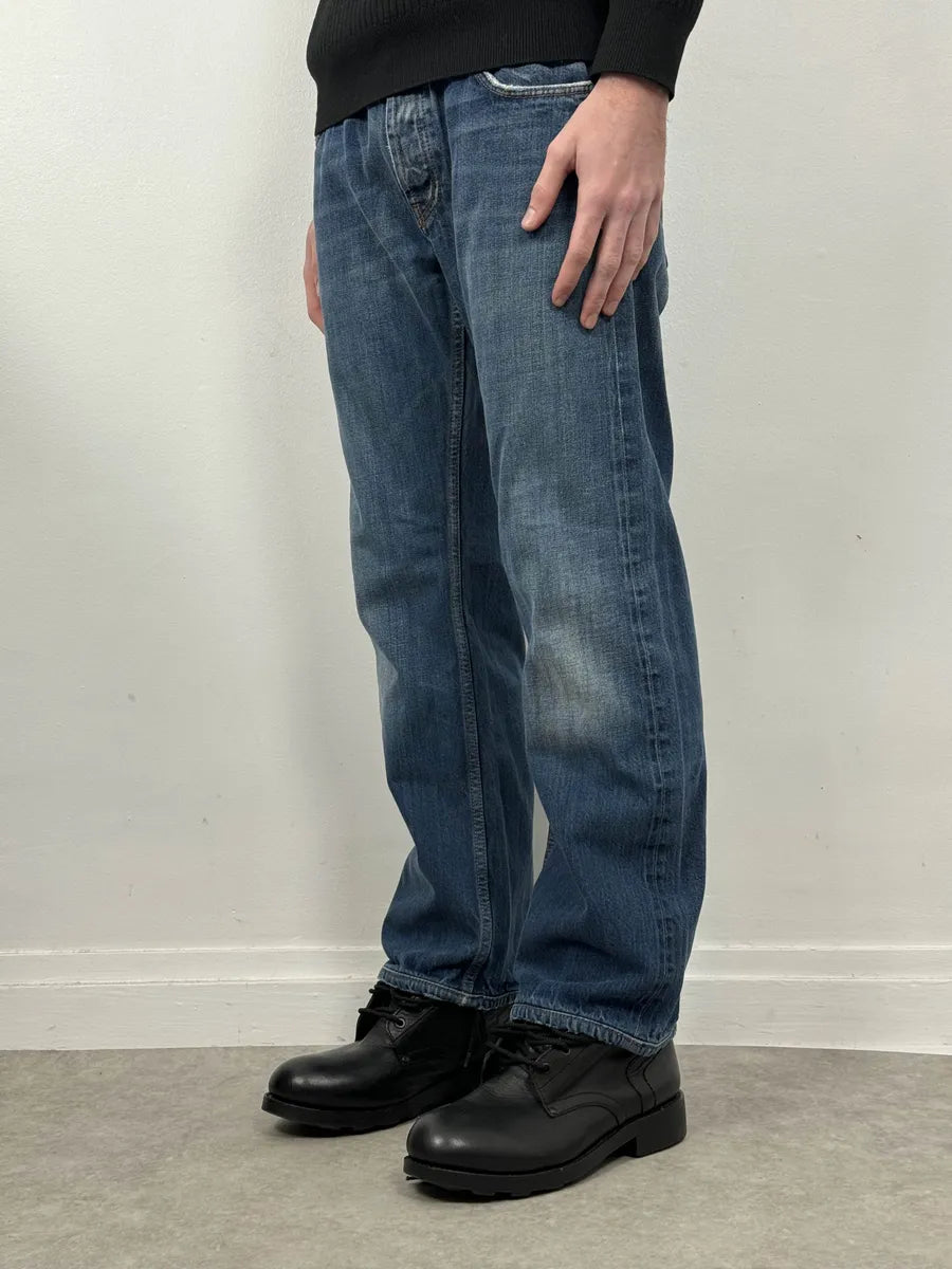 AW2006 Prada Blue Cozy Denim Jeans hHMVGLQ 1