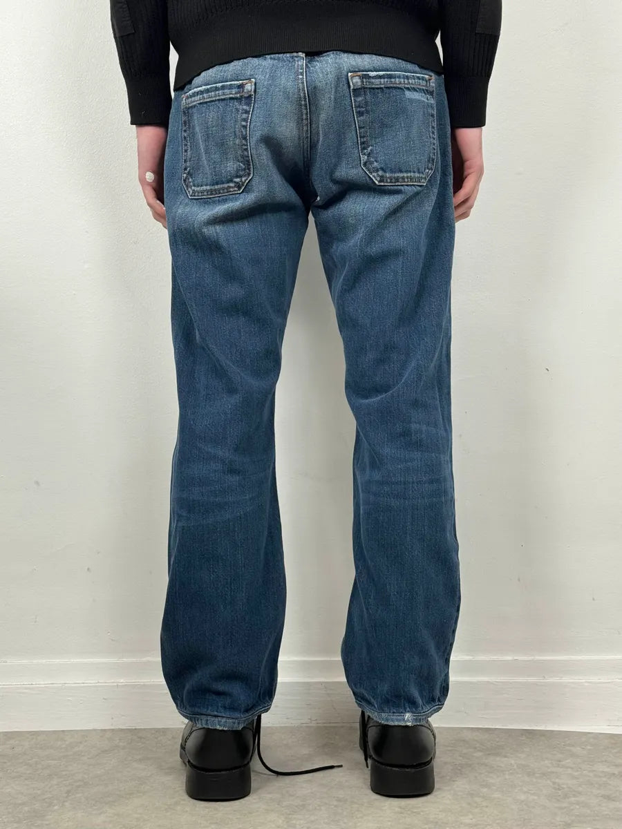AW2006 Prada Blue Cozy Denim Jeans hHMVGLQ 2