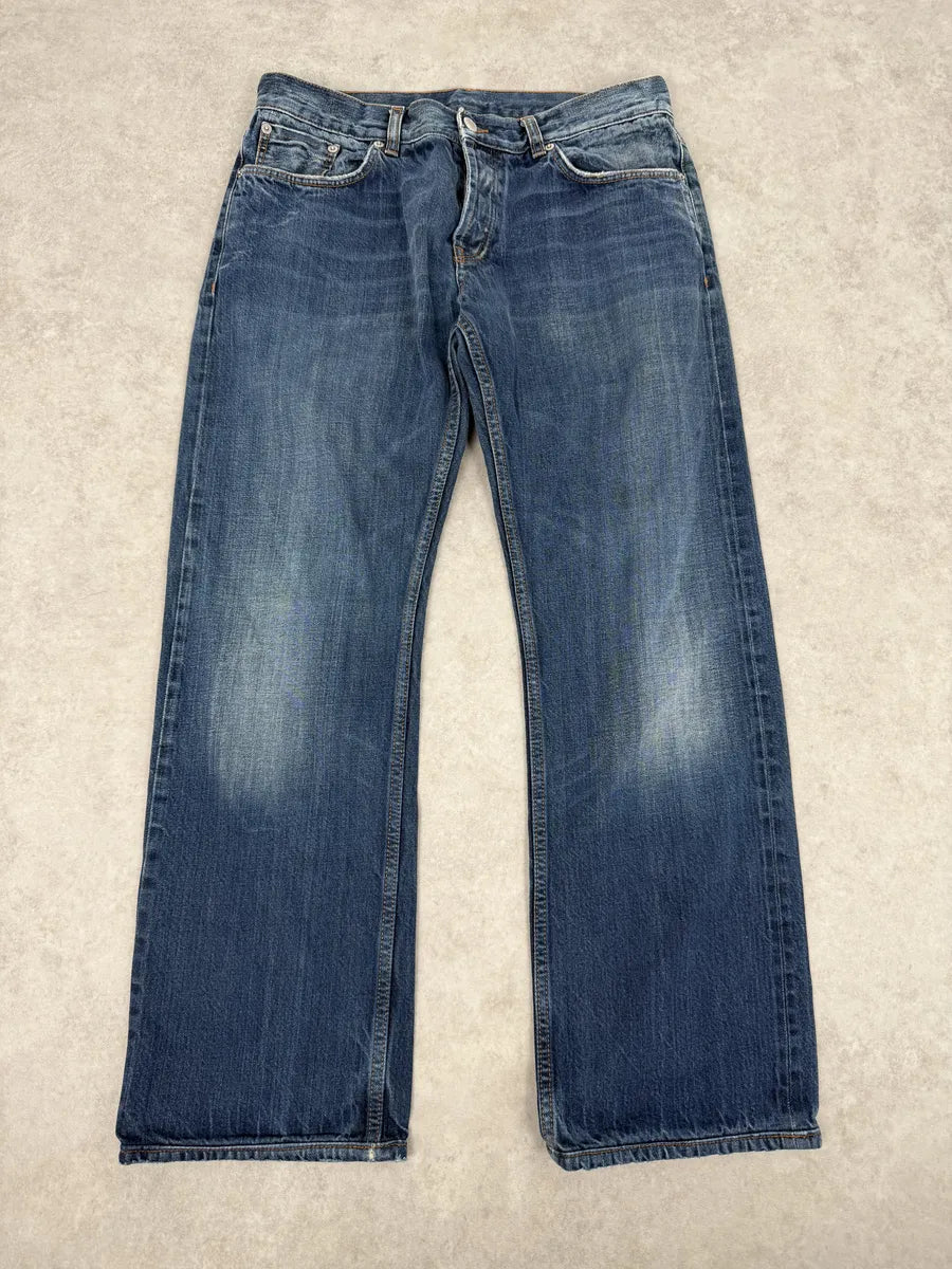 AW2006 Prada Blue Cozy Denim Jeans hHMVGLQ 3