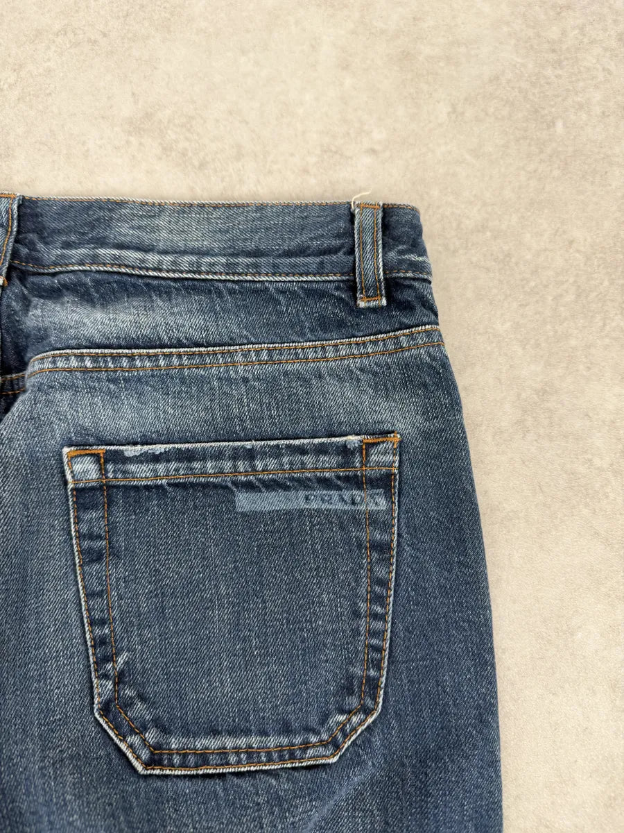 AW2006 Prada Blue Cozy Denim Jeans hHMVGLQ 5