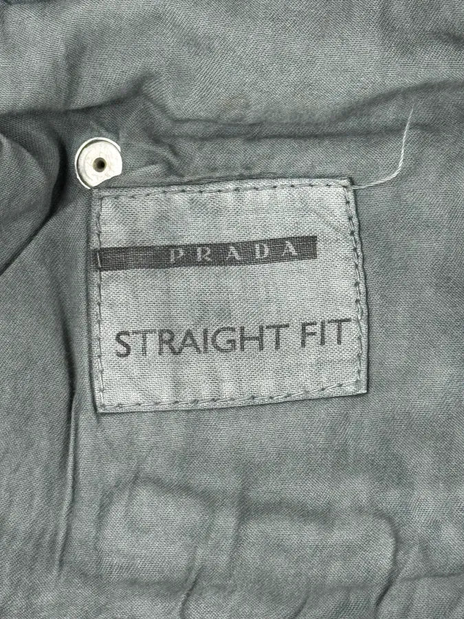 AW2006 Prada Blue Regular Faded Denim Jeans lBUZEwI 13