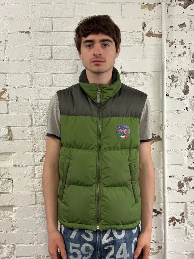 AW2006 Prada Green Ski Puffer Vest QiviteU 2
