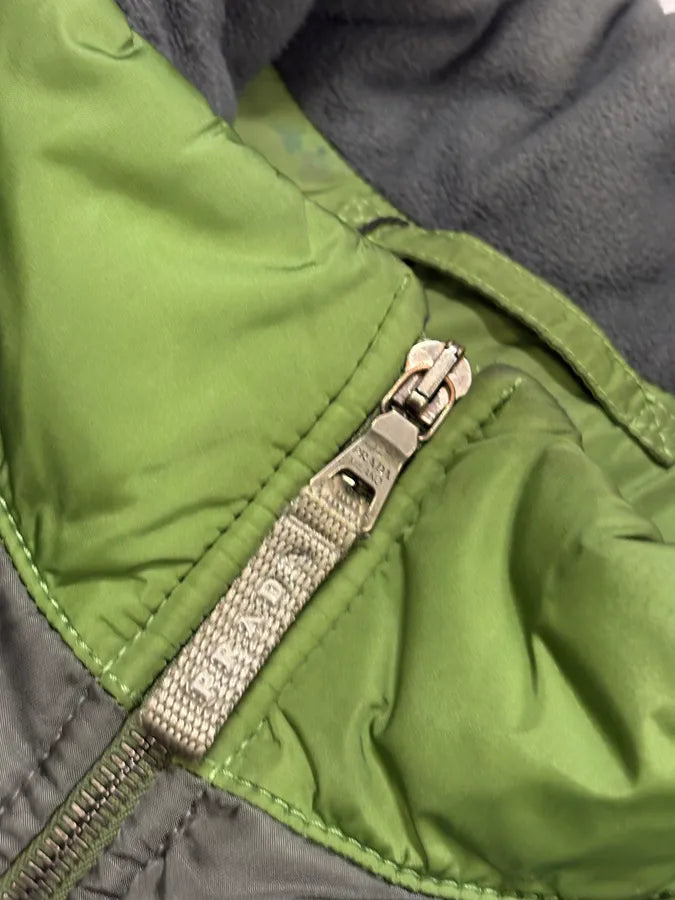 AW2006 Prada Green Ski Puffer Vest QiviteU 5