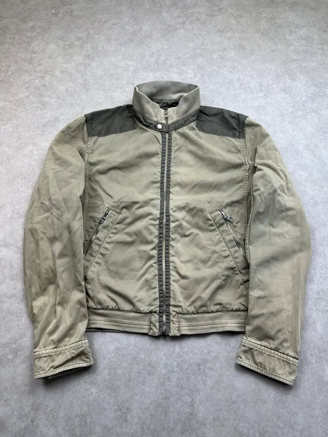 AW2006 Prada Harrington Khaki Green Light Linea Rossa Jacket Atxjcsi 0