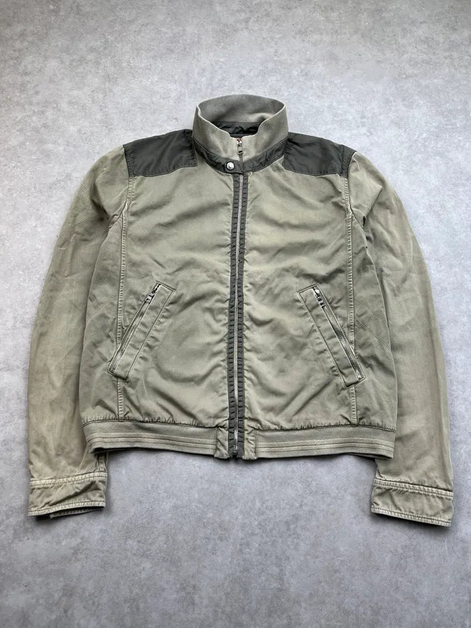 AW2006 Prada Harrington Khaki Green Light Linea Rossa Jacket Atxjcsi 3