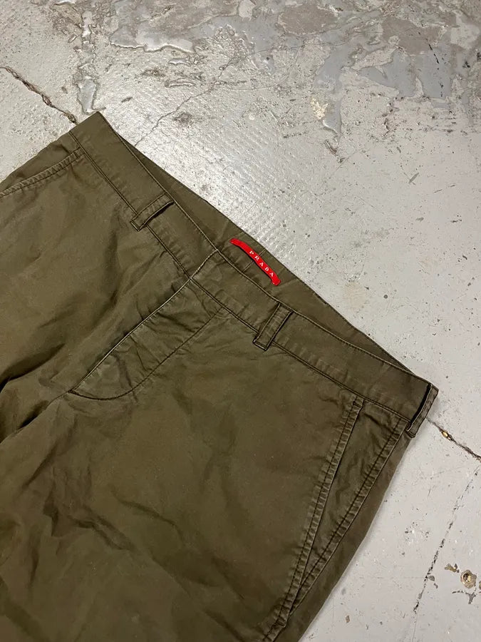 AW2006 Prada Khaki Chino Pants lPbqhrF 5