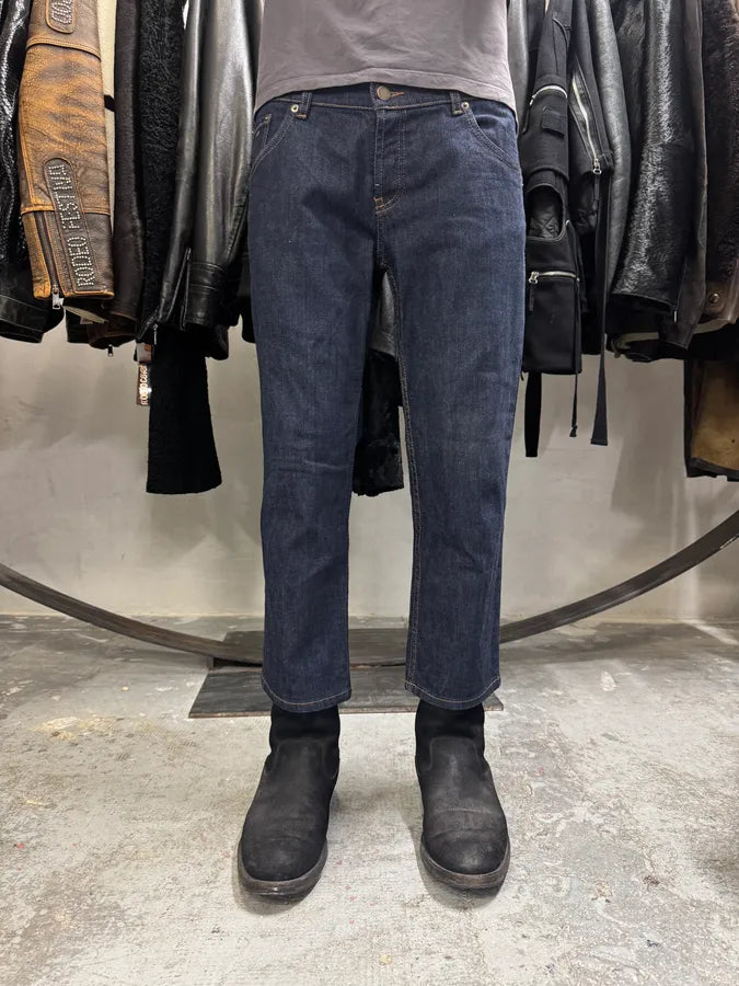 AW2006 Prada Large Cozy Brut Denim Short Jeans (S) DrXWPhT 1