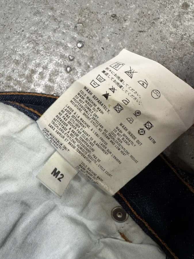 AW2006 Prada Large Cozy Brut Denim Short Jeans (S) DrXWPhT 10