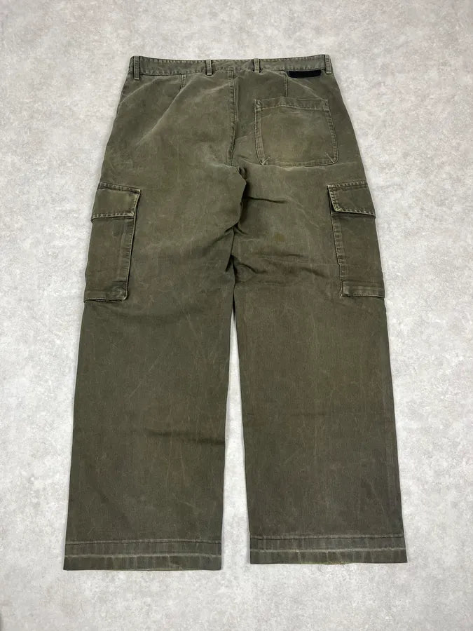 AW2006 Prada Olive Green Cargo Pants sRpLxZn 6