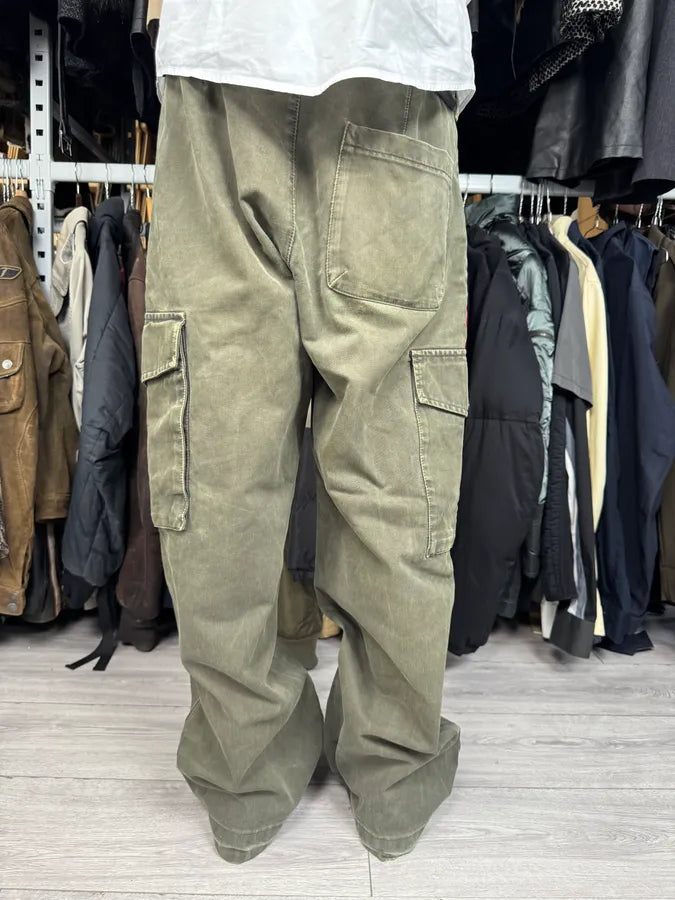 AW2006 Prada Olive Green Cargo Pants sRpLxZn 3