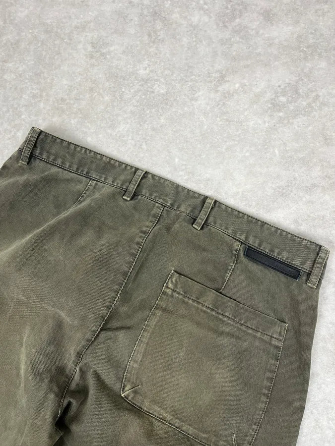 AW2006 Prada Olive Green Cargo Pants sRpLxZn 7