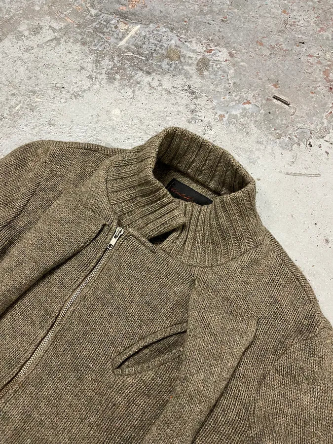 AW2006 Undercover Guruguru Tentacles Beige Knit Sweater fhsfjIr 7