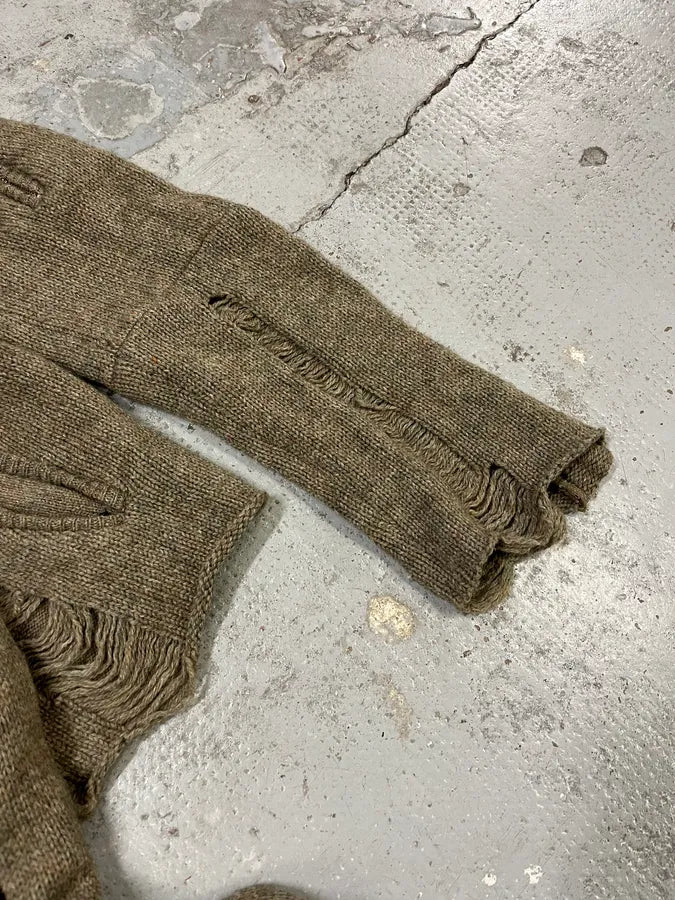 AW2006 Undercover Guruguru Tentacles Beige Knit Sweater fhsfjIr 8