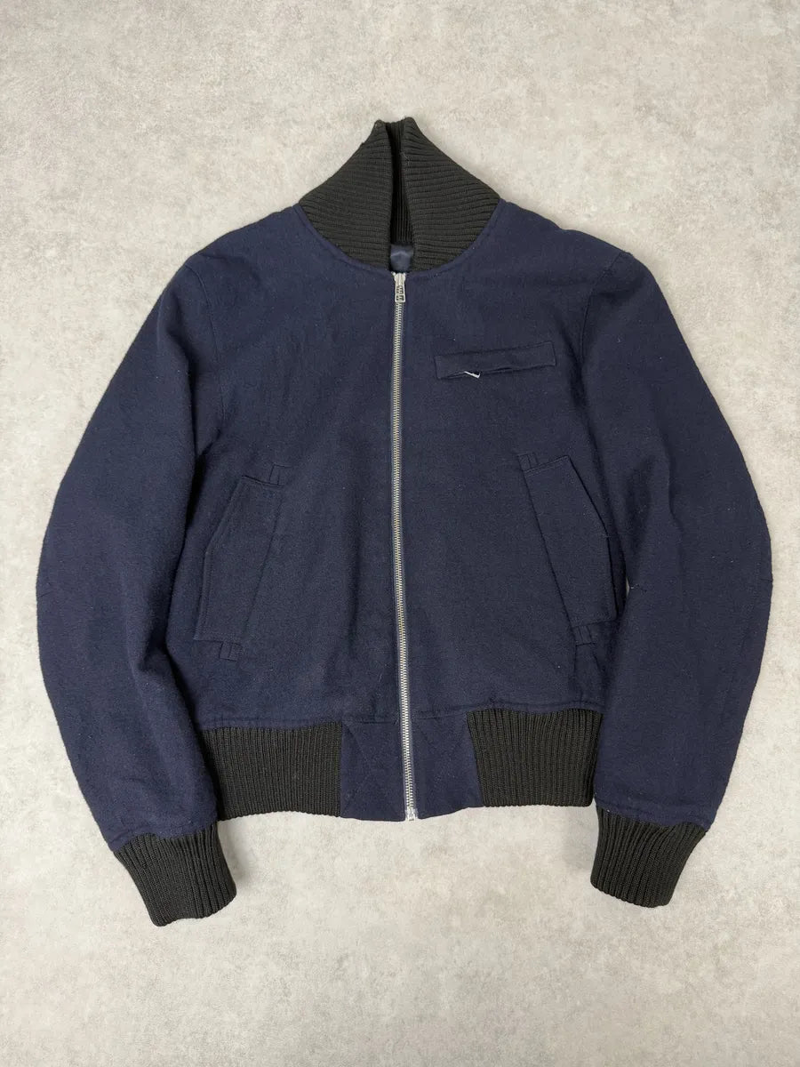 AW2007 Acne Studios Navy Wool Jacket yErbJKt 0