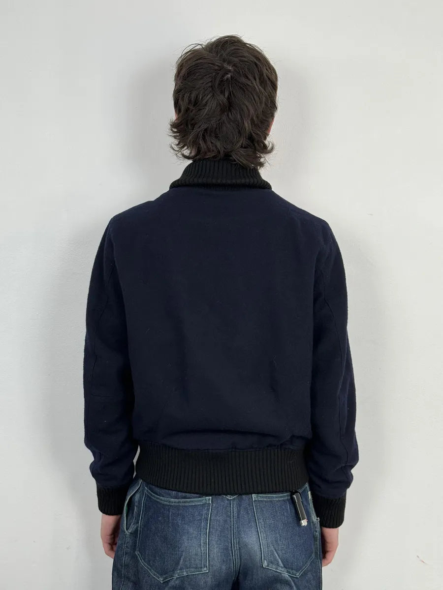 AW2007 Acne Studios Navy Wool Jacket yErbJKt 3