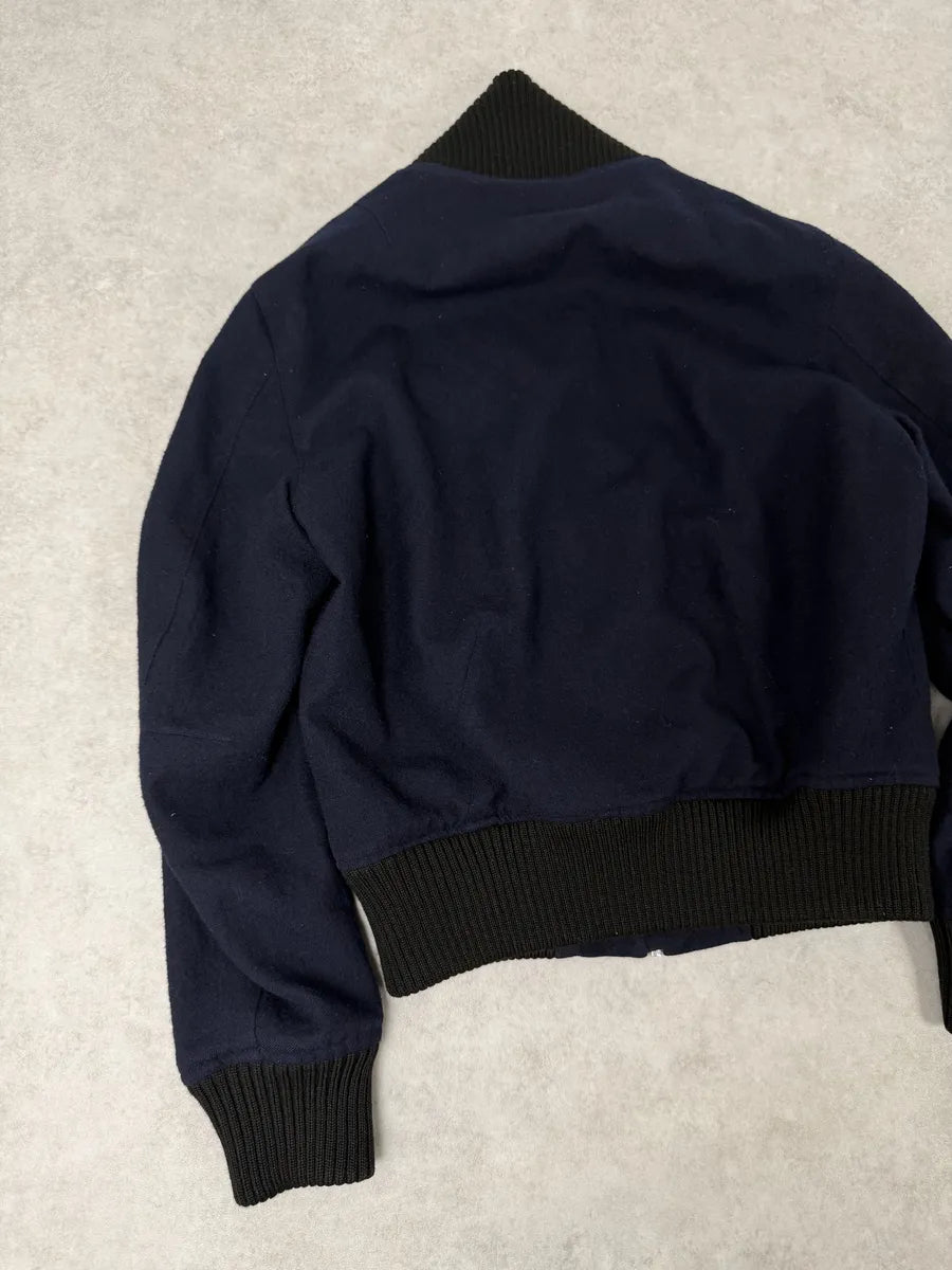 AW2007 Acne Studios Navy Wool Jacket yErbJKt 4
