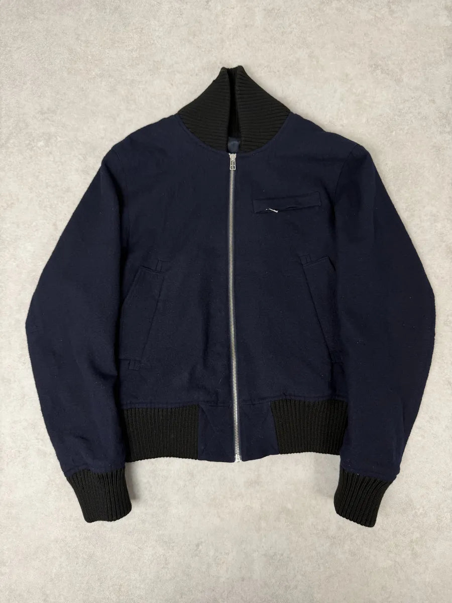 AW2007 Acne Studios Navy Wool Jacket yErbJKt 5