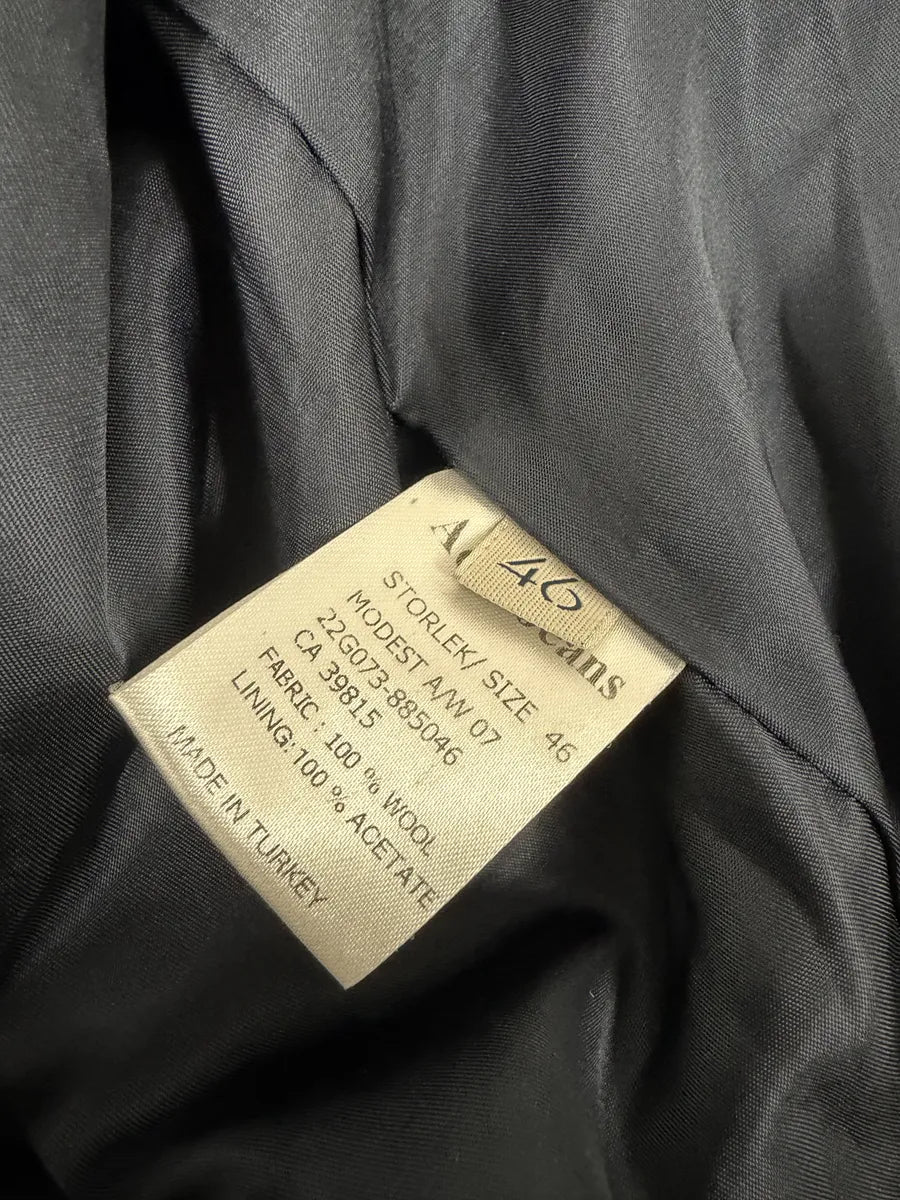 AW2007 Acne Studios Navy Wool Jacket yErbJKt 6