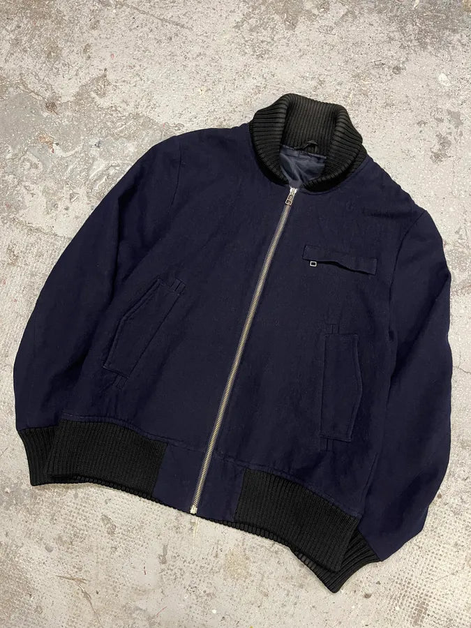 AW2007 Acne Studios Wool Navy Bomber (M) GpeXmlN 3