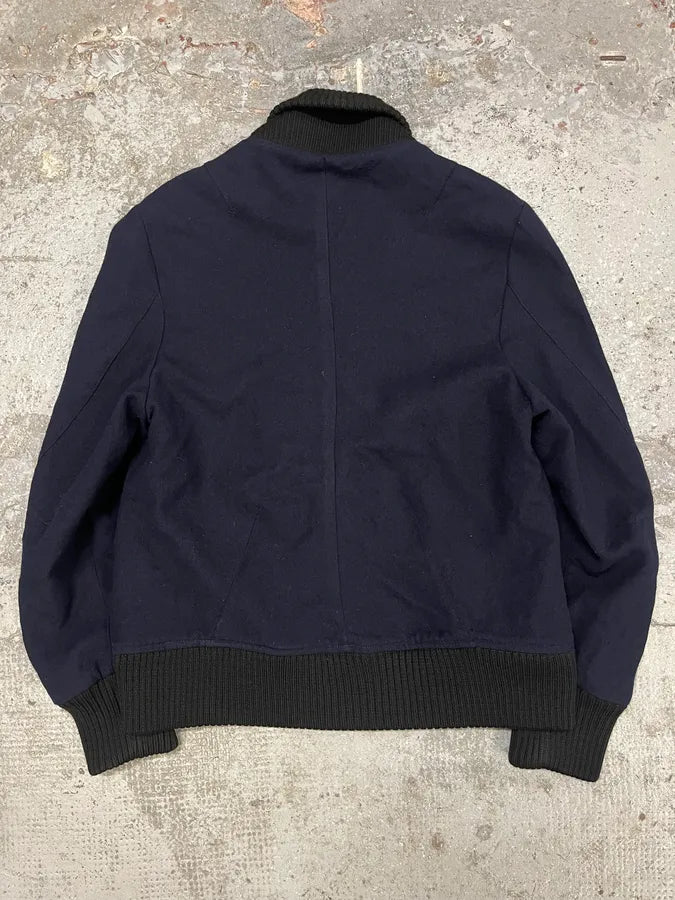 AW2007 Acne Studios Wool Navy Bomber (M) GpeXmlN 6