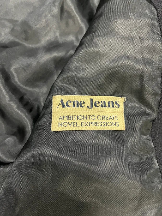 AW2007 Acne Studios Wool Navy Bomber (M) GpeXmlN 7