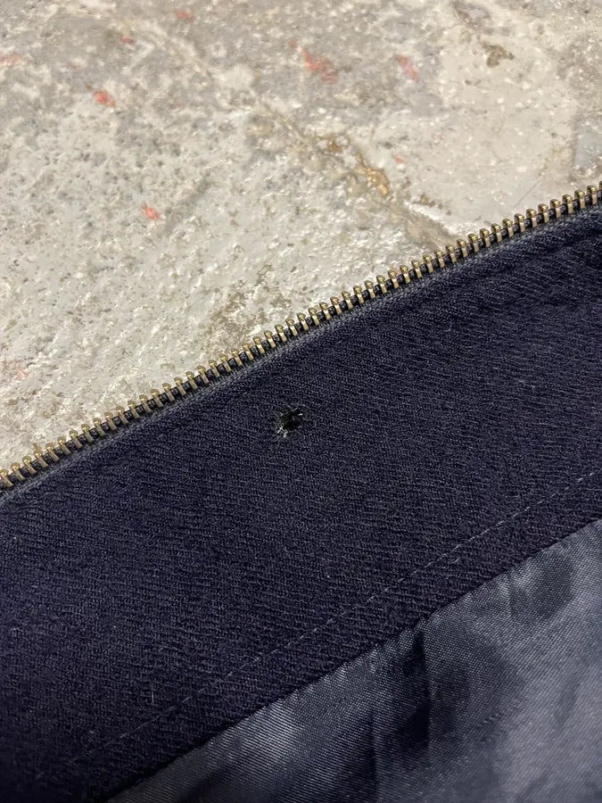 AW2007 Acne Studios Wool Navy Bomber (M) GpeXmlN 9