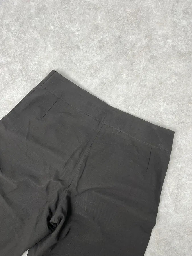 AW2007 Armani Collezioni Black Cozy Light Pants HtQsZNY 7