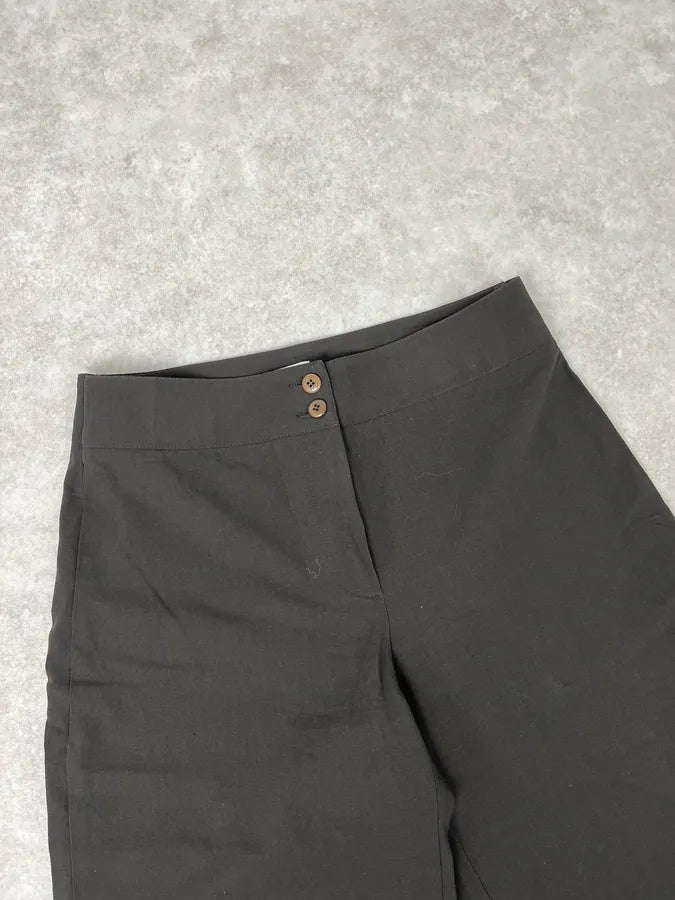 AW2007 Armani Collezioni Black Cozy Light Pants HtQsZNY 5