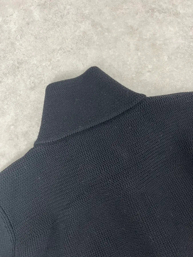 AW2007 Balenciaga Officier Black Cardigan by Nicolas Ghesquière HikEHun 7