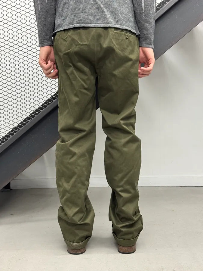AW2007 Balenciaga Olive Chino Pants NPBbsvb 2