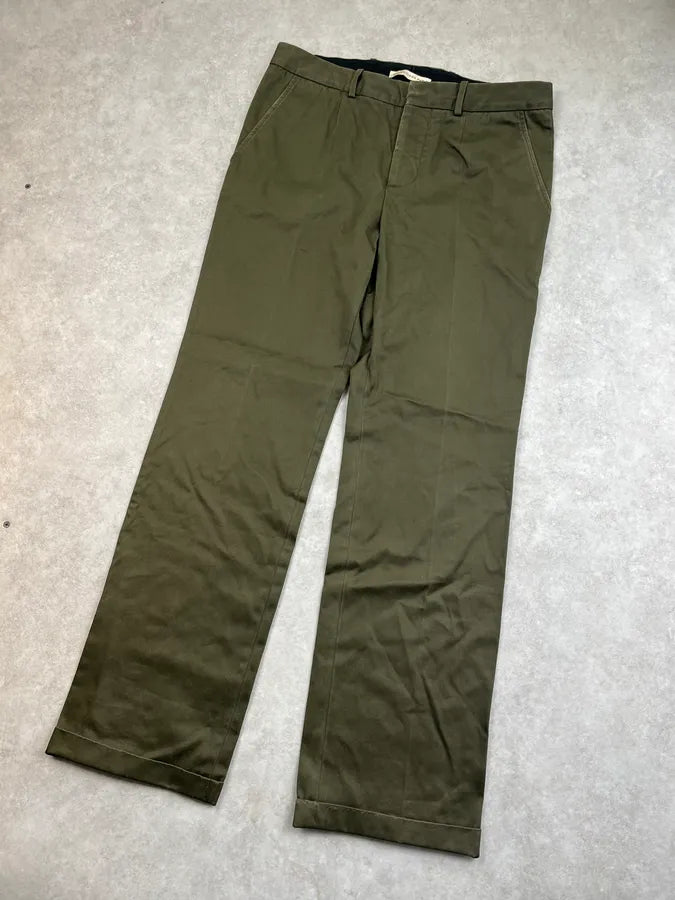AW2007 Balenciaga Olive Chino Pants NPBbsvb 4