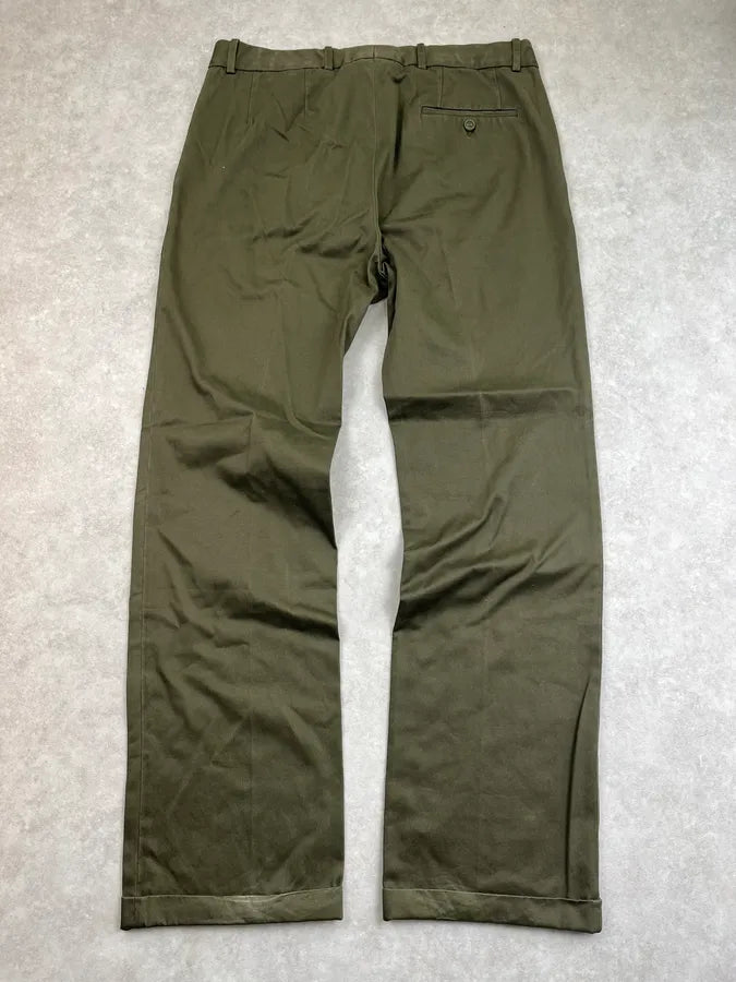 AW2007 Balenciaga Olive Chino Pants NPBbsvb 6