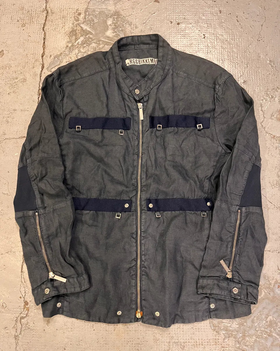 AW2007 Bikkembergs Navy Cargo Jacket aItqsrt 1