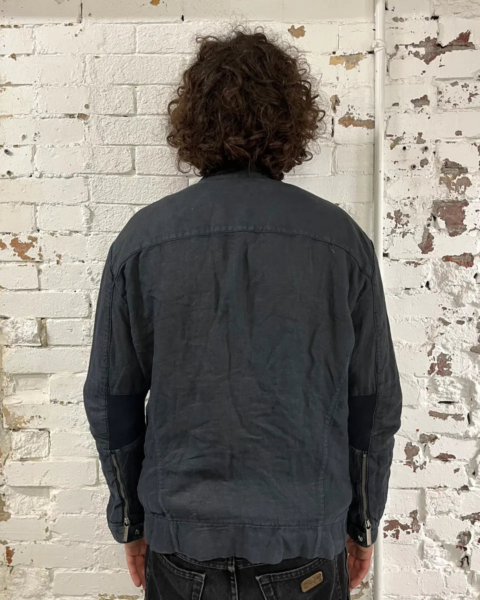 AW2007 Bikkembergs Navy Cargo Jacket aItqsrt 2