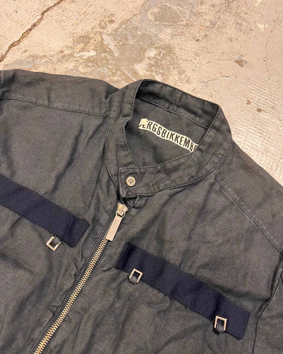 AW2007 Bikkembergs Navy Cargo Jacket aItqsrt 4