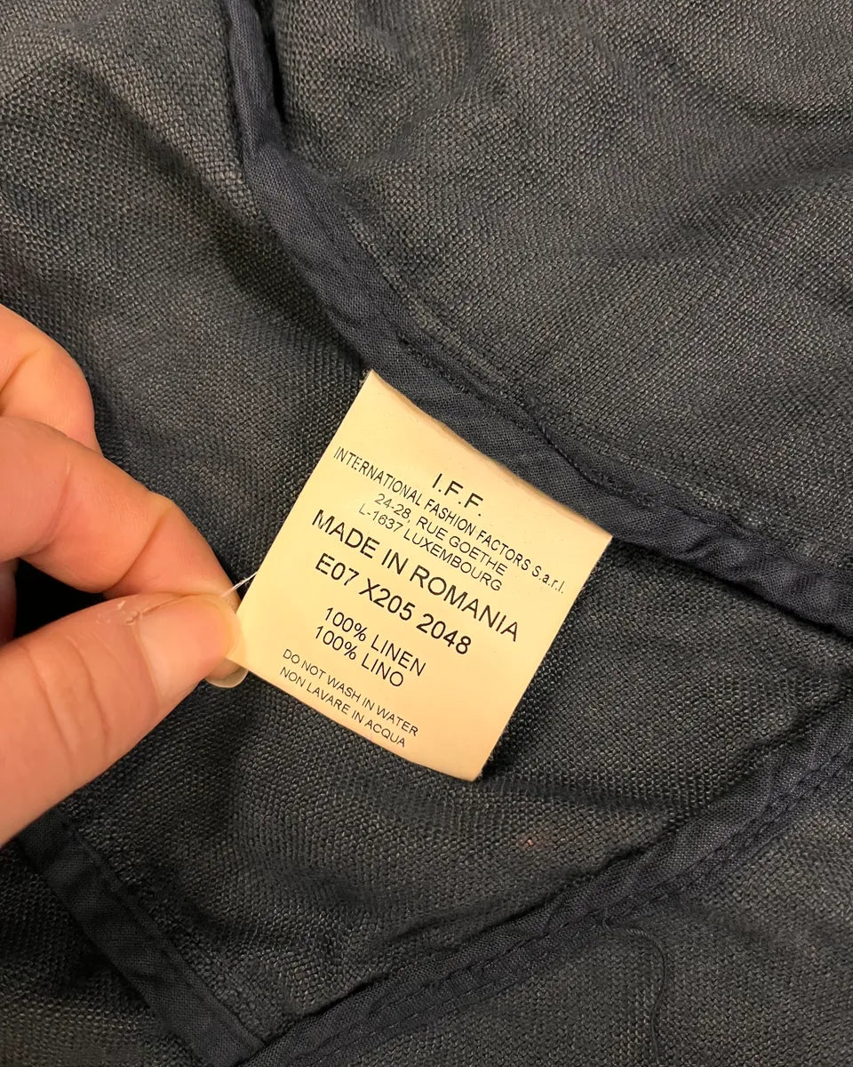AW2007 Bikkembergs Navy Cargo Jacket aItqsrt 9