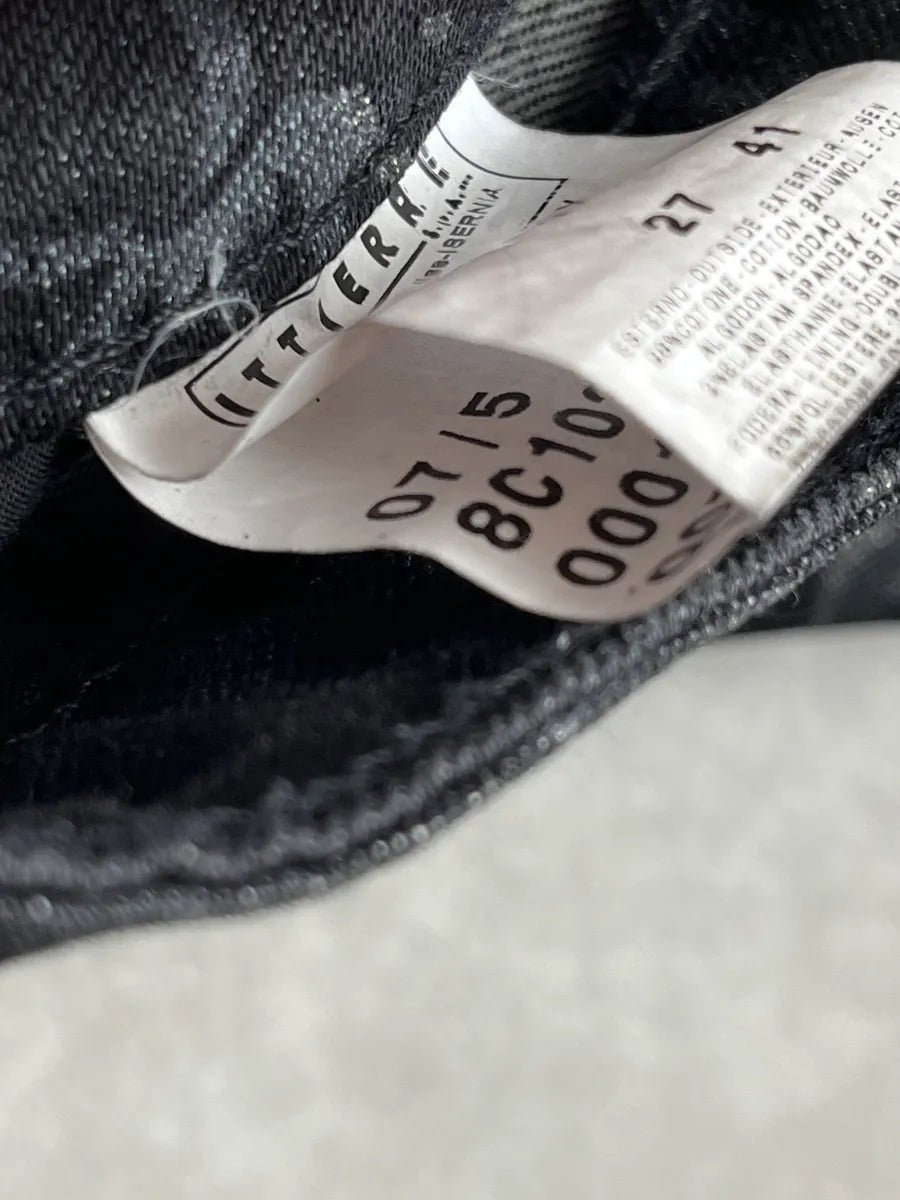 AW2007 Cavalli Black Clouds Slim Denim Jeans RoqCLak 12