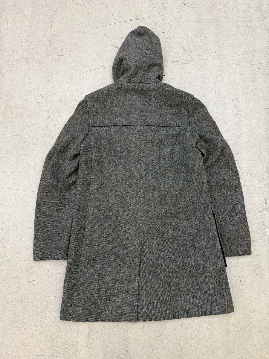 AW2007 Dior Grey Toggle Wool Long Coat by Hedi Slimane JhBfCJC 3