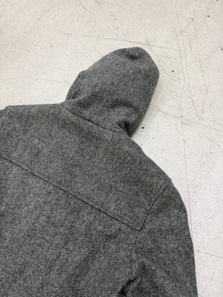 AW2007 Dior Grey Toggle Wool Long Coat by Hedi Slimane JhBfCJC 6