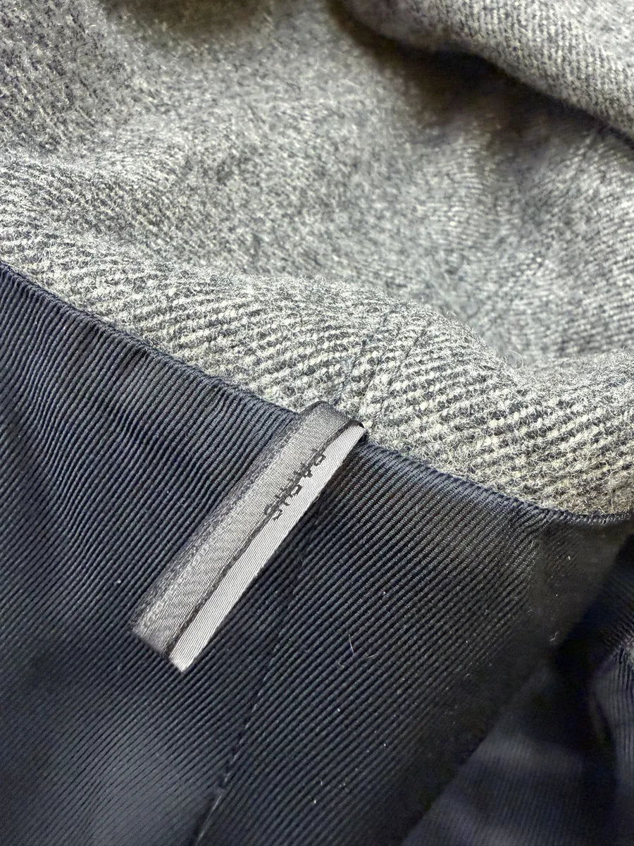 AW2007 Dior Grey Toggle Wool Long Coat by Hedi Slimane JhBfCJC 9