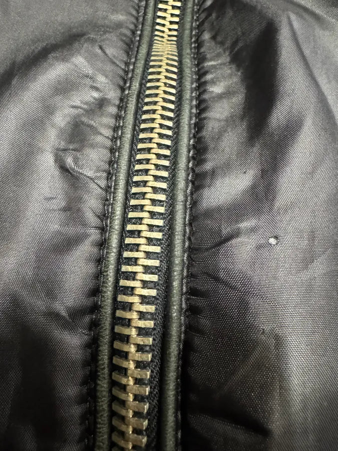 AW2007 Dolce & Gabbana Black Nylon Bomber Jacket SjnbQoq 2