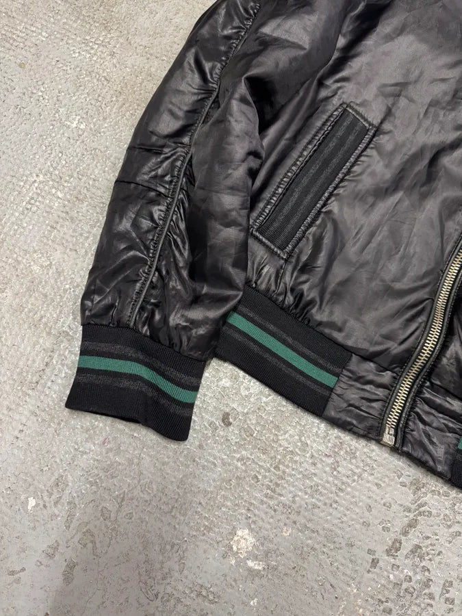 AW2007 Dolce & Gabbana Black Nylon Bomber Jacket SjnbQoq 3