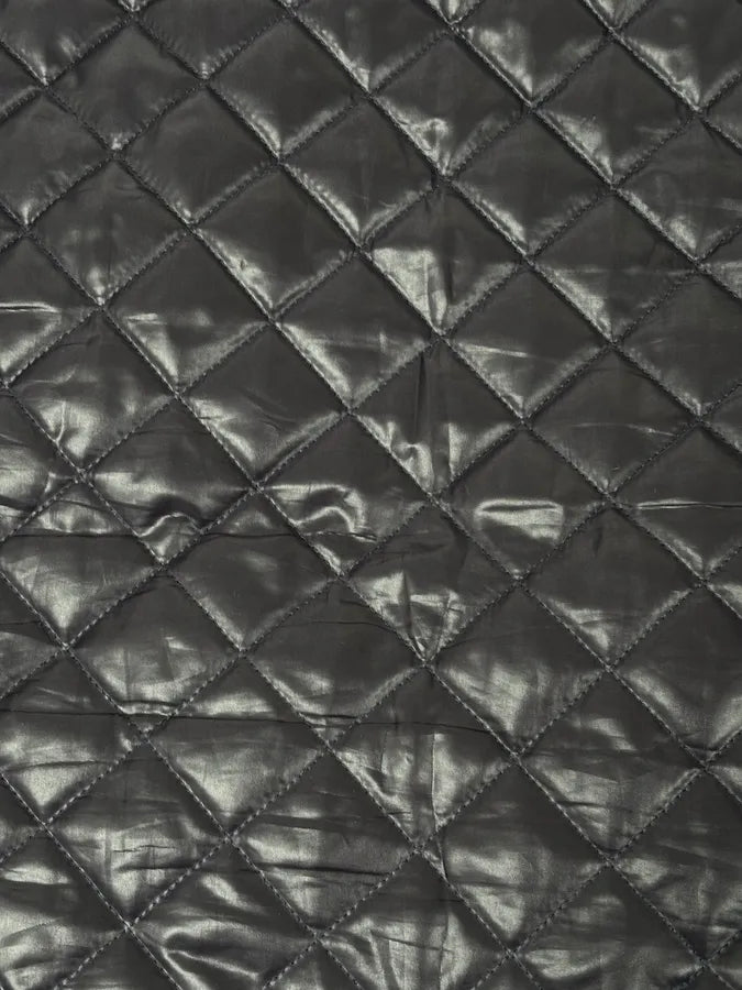 AW2007 Dolce & Gabbana Dark Purple Puffer Lamb Leather Jacket RndzcSn 10