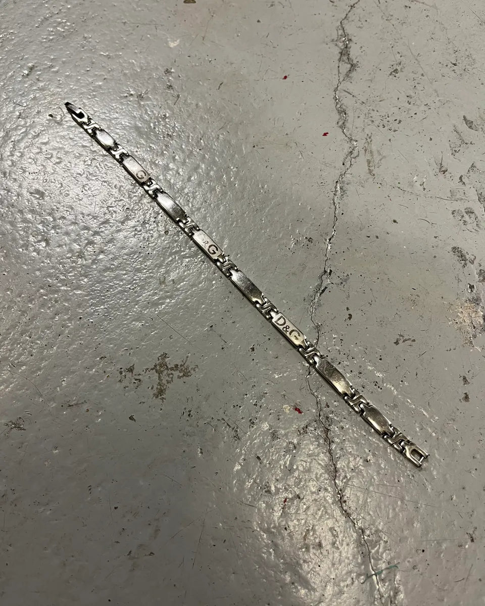 AW2007 Dolce & Gabbana Grey Metal Link Bracelet uaDdAcj 4