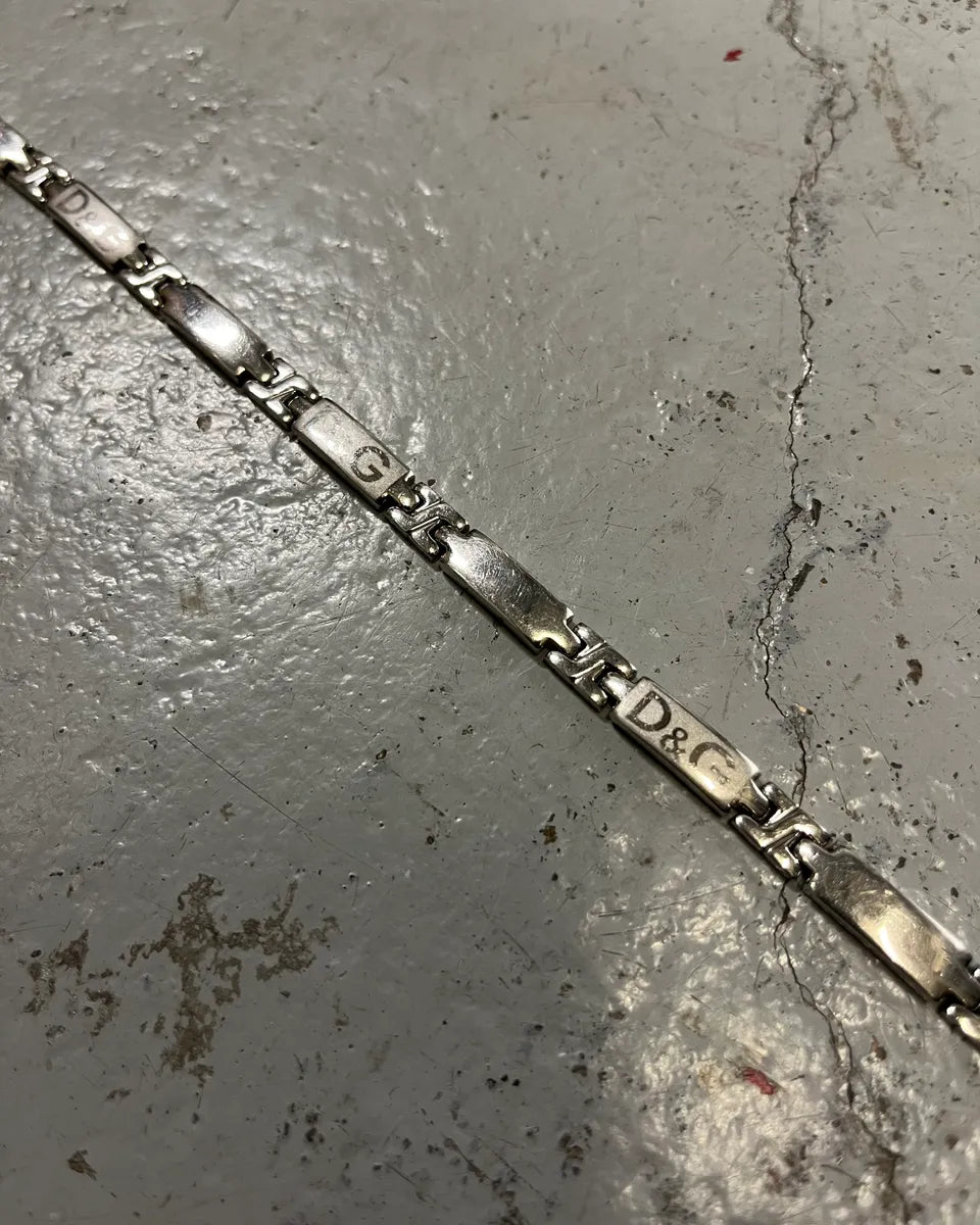 AW2007 Dolce & Gabbana Grey Metal Link Bracelet uaDdAcj 5