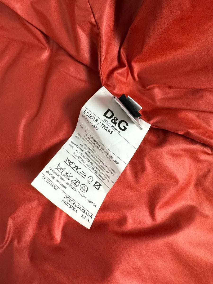 AW2007 Dolce & Gabbana Montgomery Grey Wool Hooded Long Coat uuNTmly 14