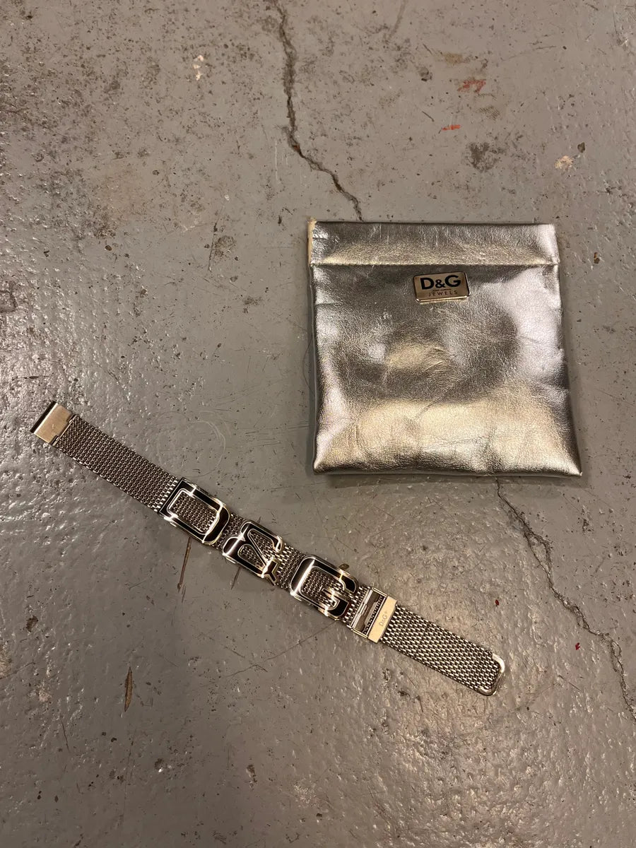 AW2007 Dolce & Gabbana Stainless Steel D&G Bracelet MtTixFy 1